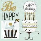 Dekorszalvéta - Mint and Happy B-day