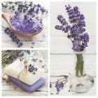 Dekorszalvéta - Lavender Spa Squares