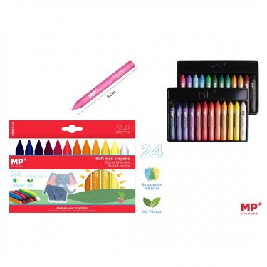 MP Puha viaszkréta 24 db/cs PP943-24