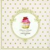 Dekorszalvéta - Dots and Cupcakes