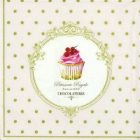 Dekorszalvéta - Dots and Cupcakes