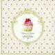 Dekorszalvéta - Dots and Cupcakes