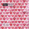 Dekorszalvéta - Hearts, hearts, hearts