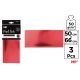 MP Metál selyempapír (bonbonpapír) Piros 50x66 cm 3 db/cs PN225-03