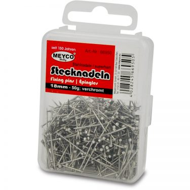 Meyco 66951 Ezüst patchworktű-készlet 1000 db, 13 mm