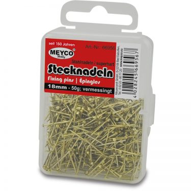 Meyco 66954 Arany patchworktű-készlet 1000 db, 13 mm