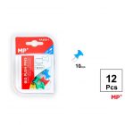 Színes térképtű nagy fejjel 10 mm 12 db/cs PA350-1