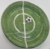 Papírtányér Foci kezdőkör 23 cm 20 db/cs