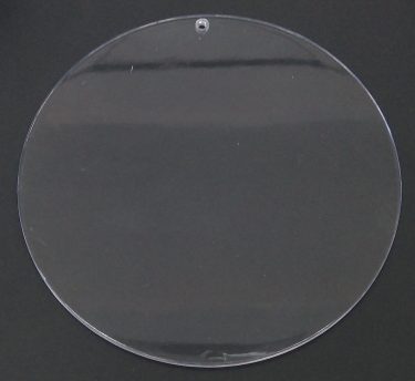 Átlátszó műanyag körlap 2 db/cs. 16,5 cm