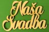 Fafelirat (szlovák nyelvű) - Naša svadba (az esküvőnk) - 1 db/cs
