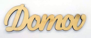 Fafelirat (szlovák nyelvű) - Domov (itthon) - 1 db/cs