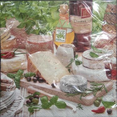 Dekorszalvéta - I like cheese