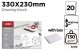 Artix rajztömb (kerettel) - 33x23 cm - 135 g/m² - 20 lap - PB322