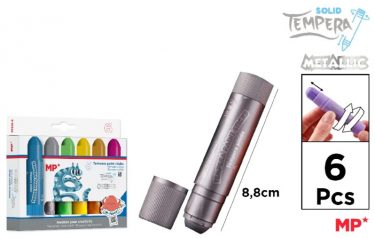 Artix Szilárd tempera (metál) 6 db/cs PP206-6