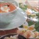 Dekorszalvéta - Tea with flowers