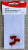 Meyco 36359 Viasz duplaszív gyertyadíszítéséhez - piros 18x10 mm 3 db