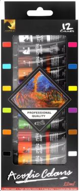 Akrilfesték készlet II. 12x12 ml