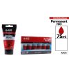 Artix Master Akrilfesték Permanent vörös 75 ml PP641-20