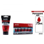 Artix Master Akrilfesték Permanent vörös 75 ml PP641-20
