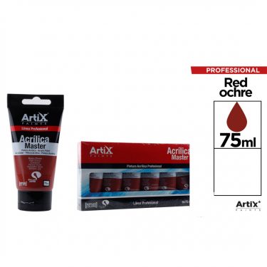 Artix Master Akrilfesték Vörösokker 75 ml PP641-23